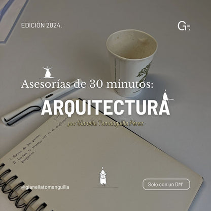 Asesoría de Arquitectura de 30 min.
