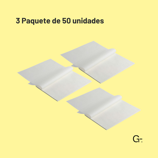 3 paquetes de Papel Mantequilla A3